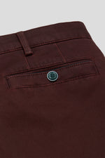 Load image into Gallery viewer, Wine Trim Pocket Trouser Regular Leg
