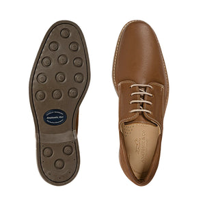 Cognac Delta Lace Up Shoes