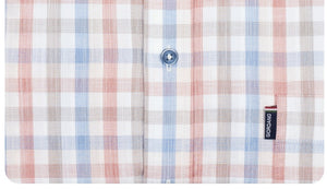 Red Check Short Sleeve Shirt