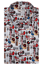 Load image into Gallery viewer, Music Print Shirt
