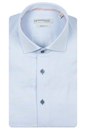 Blue Dobby Shirt