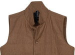 Load image into Gallery viewer, Brown Brushed Wool Gilet
