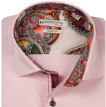 Load image into Gallery viewer, Pink Satin Stretch Shirt
