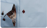 Load image into Gallery viewer, Sky Satin Stretch Shirt

