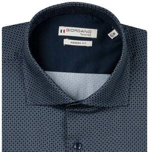 Navy Graphic Print Shirt