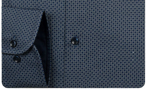 Navy Graphic Print Shirt