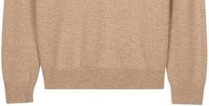 Oatmeal Knitted Polo