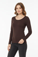 Load image into Gallery viewer, Chocolate Long Sleeve T-Shirt
