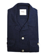 Load image into Gallery viewer, Indigo Linen Overshirt
