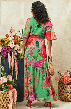 Green Samantha Dress