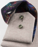 Load image into Gallery viewer, Oatmeal Brushed Cotton Shirt
