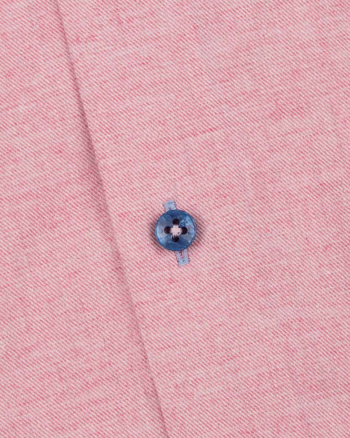 Pink Brushed Cotton Shirt