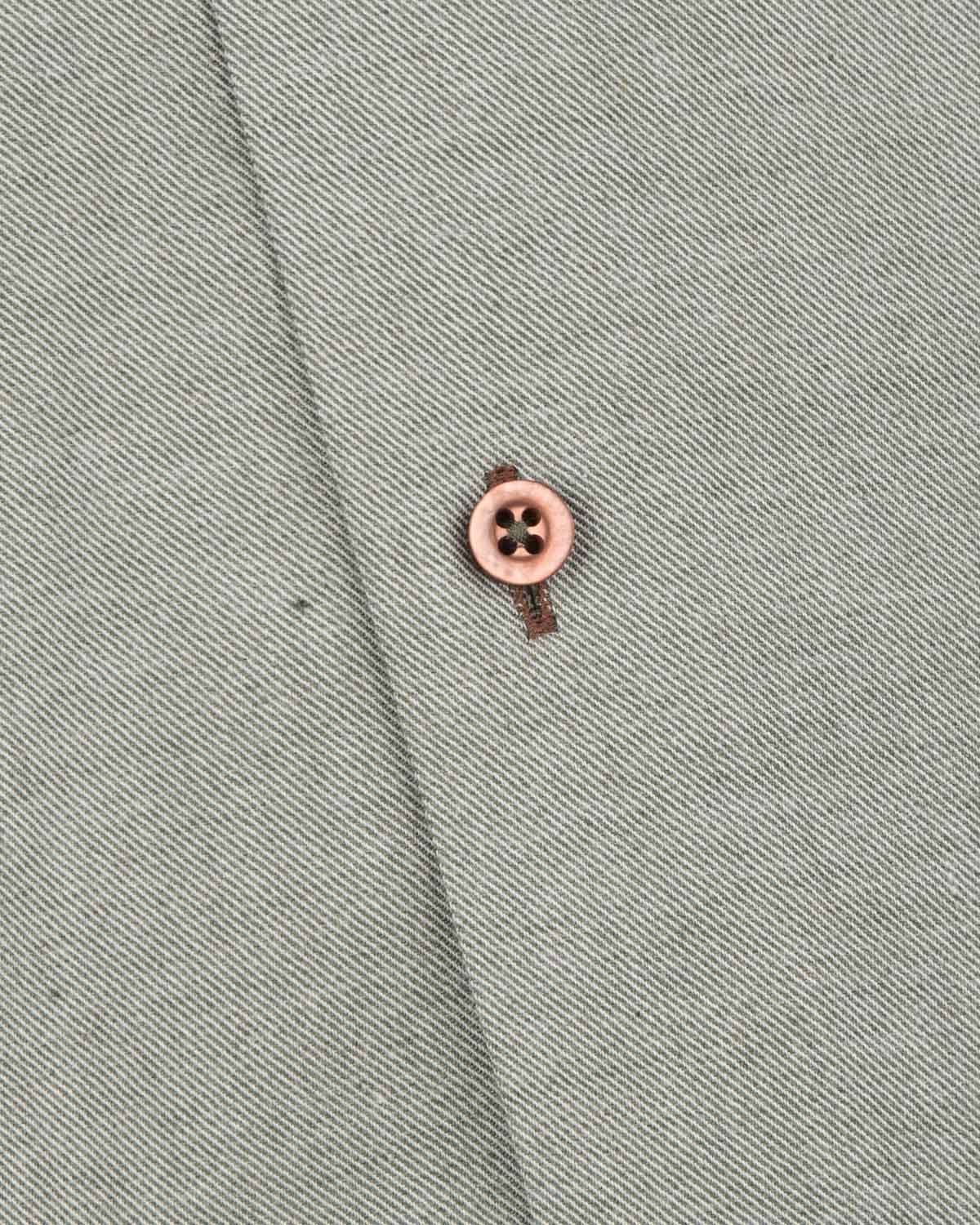 Green Brushed Cotton Shirt