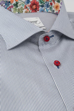 Load image into Gallery viewer, Blue Neat Stripe Shirt
