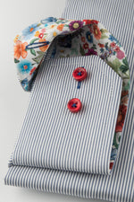Load image into Gallery viewer, Blue Neat Stripe Shirt

