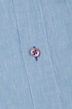 Load image into Gallery viewer, Blue Linen Cotton Shirt
