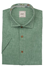 Load image into Gallery viewer, Green Linen Cotton Shirt
