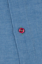 Load image into Gallery viewer, Blue Linen Shirt
