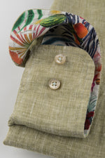 Load image into Gallery viewer, Khaki Linen Shirt
