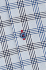 Load image into Gallery viewer, Blue Check Short Sleeve Shirt
