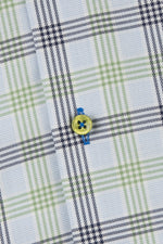 Load image into Gallery viewer, Green  Check Short Sleeve Shirt
