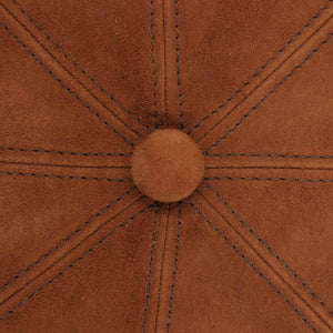 Cognac Suede Cap