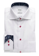Load image into Gallery viewer, White Contrast Details Shirt
