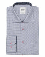 Load image into Gallery viewer, Blue Checked Contrast Details Shirt
