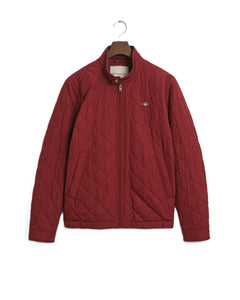 Red Quilted Windcheater