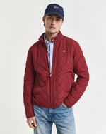 Load image into Gallery viewer, Red Quilted Windcheater
