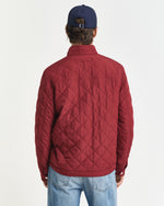 Load image into Gallery viewer, Red Quilted Windcheater
