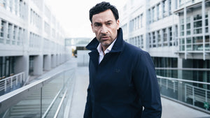 Navy Sky Fall Coat