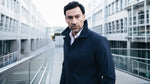 Load image into Gallery viewer, Navy Sky Fall Coat
