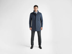 Navy Sky Fall Coat
