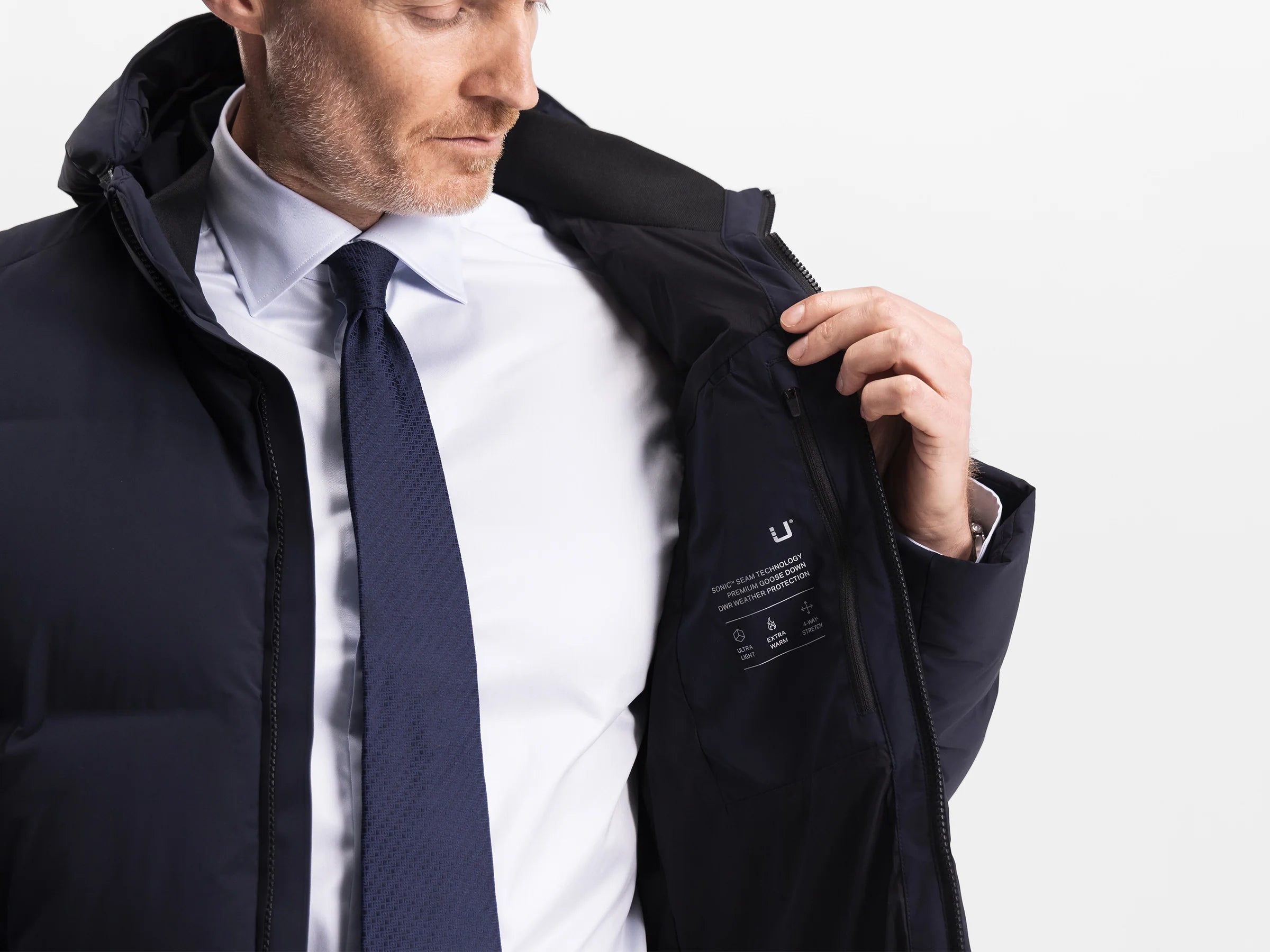 Navy Bolt Jacket