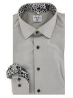 Load image into Gallery viewer, Beige Diagonal Twill Shirt
