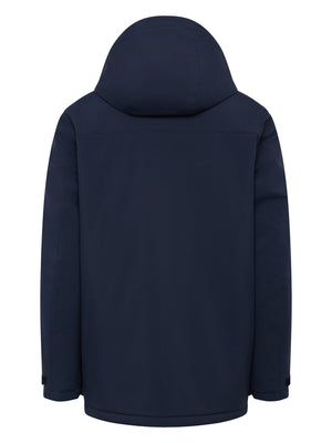 Navy Waterproof Lewis Coat