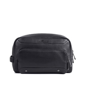 Black Leather Wah Bag