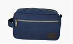 Load image into Gallery viewer, Navy Shearwater Canvas Washbag
