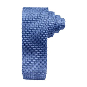 Sky  Silk Knitted Tie