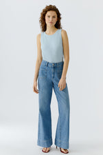 Load image into Gallery viewer, Blue Vest Top
