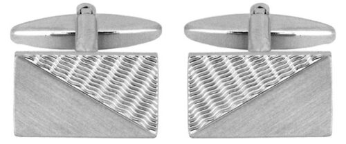 Diagonal Brushed Cufflinks