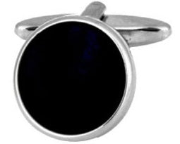 Onyx Round Cufflinks