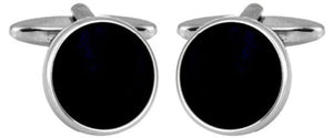 Onyx Round Cufflinks