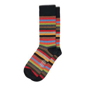 Multicoloured Stripe Socks