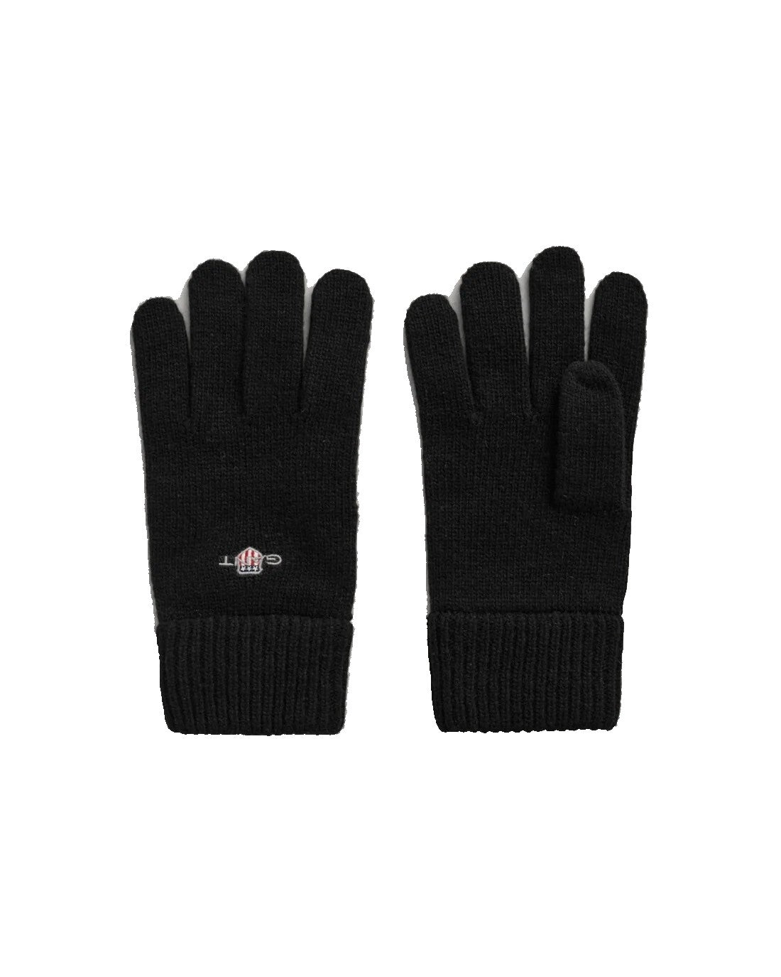 Gant Shield Wool Gloves Black