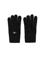 Load image into Gallery viewer, Gant Shield Wool Gloves Black
