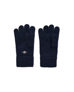 Load image into Gallery viewer, Gant Shield Wool Gloves Navy
