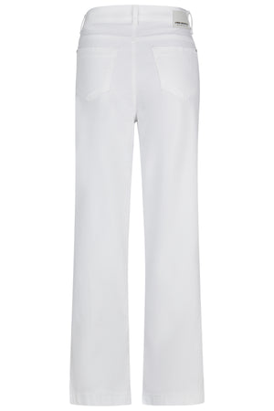 White Mila Wide Leg Jeans