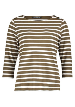 Green Striped Top